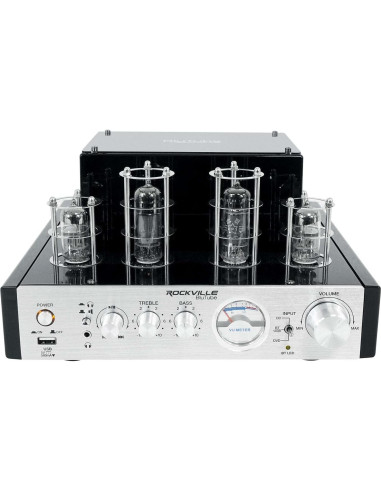 Amplificador de Válvulas Rockville BluTube + 2 Altavoces 5.25"