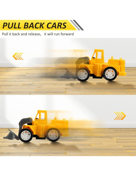 Juguetes de Construcción Libima 72 Pcs Vehículos Educativos