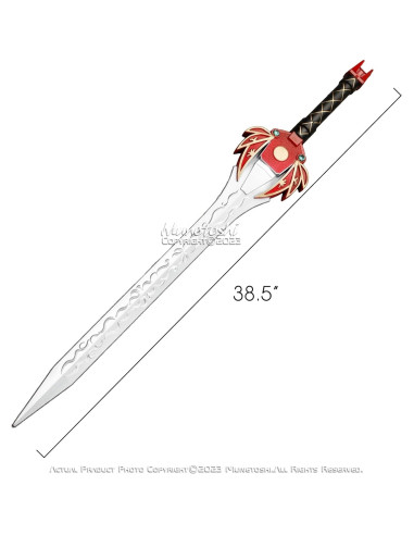 Espada de Espuma Roja Munetoshi 100 cm Cosplay Anime