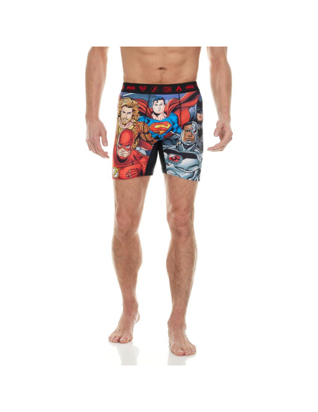 Calzoncillos Boxer Liga de la Justicia COCO BRANDS - 1 Paquete Calzoncillos Boxer Liga de la Justicia COCO BRANDS - 1 Paquete