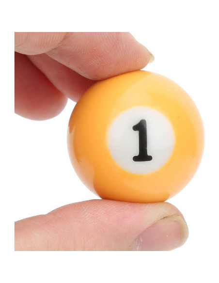 Juego de Bolas de Billar HURRISE 16 Piezas Resina Ecológica Juego de Bolas de Billar HURRISE 16 Piezas Resina Ecológica