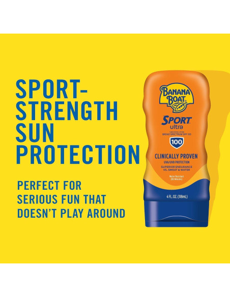 Loción de Rendimiento Deportivo Banana Boat SPF 100 - 145g Loción de Rendimiento Deportivo Banana Boat SPF 100 - 145g
