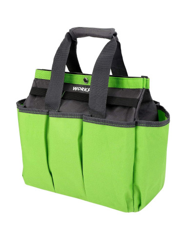 Bolsa de Herramientas de Jardín Workpro Verde 30.48x30.48cm