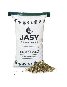 Yerba Mate JASY Agroecológica 1 kg Hoja Suelta Natural