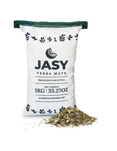 Yerba Mate JASY Agroecológica 1 kg Hoja Suelta Natural