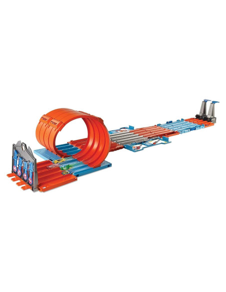 Caja de Carreras Hot Wheels Track Builder 3 Acrobacias 2.58kg Caja de Carreras Hot Wheels Track Builder 3 Acrobacias 2.58kg