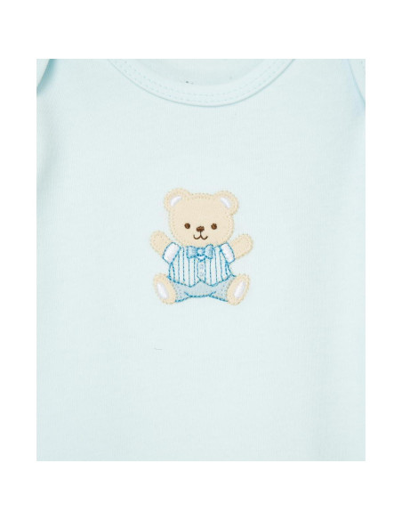 Set de 2 Piezas Camisón y Gorra Little Me 0-3 Meses Algodón Set de 2 Piezas Camisón y Gorra Little Me 0-3 Meses Algodón