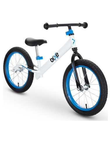 Bicicleta de Equilibrio Bixe 16" para Niños 4-9 Años Azul