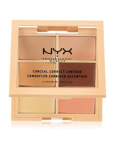 Paleta de Corrección y Contorno NYX - 6 Tonos Claro