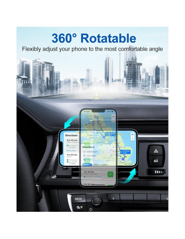 Cargador Inalámbrico para Auto Beeasy 15W con Soporte Automático