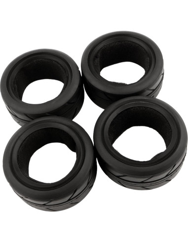 Ruedas de goma RC 1/10 GDOOL 65 mm para coches de turismo