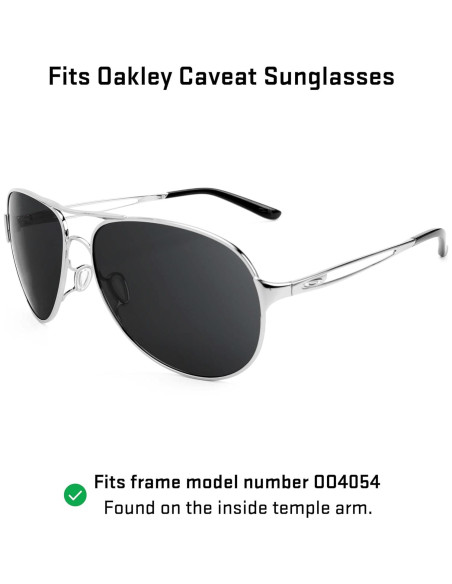 Lentes de Reemplazo Revant Polarizados para Oakley Caveat OO4054 Lentes de Reemplazo Revant Polarizados para Oakley Caveat OO4054