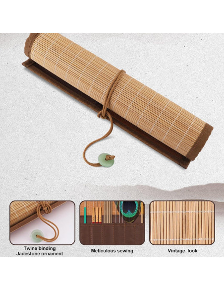 Kit de Limpieza de Oídos Fayelume 7 Piezas con Alfombrilla de Bambú Kit de Limpieza de Oídos Fayelume 7 Piezas con Alfombrilla de Bambú