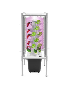 Sistema de Cultivo Hidropónico Vertical LIJUNAhz 30 Plantas LED