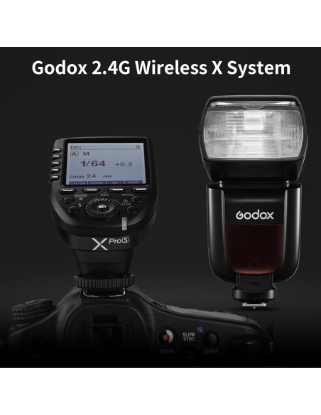 Flash Godox TT685II-C E-TTL 1/8000s con Transmisor Xpro-C Flash Godox TT685II-C E-TTL 1/8000s con Transmisor Xpro-C