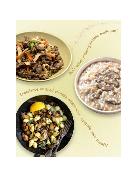 Polvo de Hongo Shiitake 100% Puro Nice Witch's 100g - Sabor Umami Polvo de Hongo Shiitake 100% Puro Nice Witch's 100g - Sabor Umami