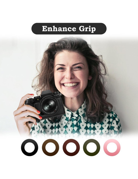 Funda Media de Cuero PU para Cámara Fujifilm X-S20 - Negra Funda Media de Cuero PU para Cámara Fujifilm X-S20 - Negra