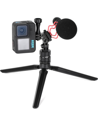 Soporte Vertical de Aluminio HSU para GoPro y Cámaras de Acción