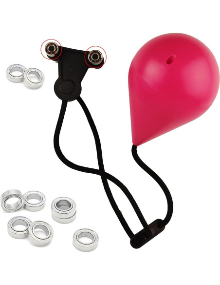Paquete de 10 Rodamientos Silenciosos para Anillos de Hula Paquete de 10 Rodamientos Silenciosos para Anillos de Hula