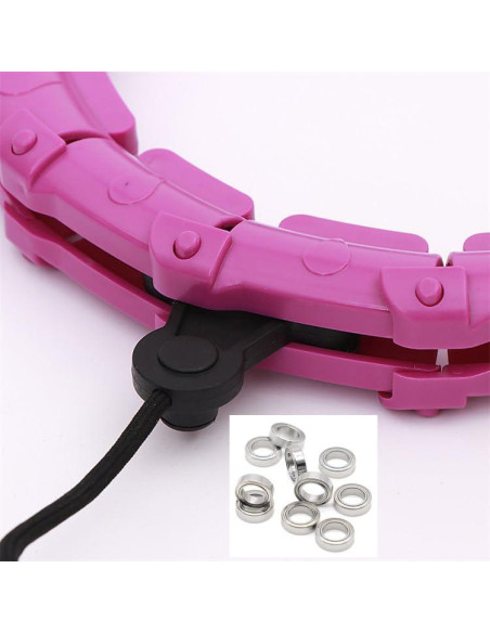 Paquete de 10 Rodamientos Silenciosos para Anillos de Hula Paquete de 10 Rodamientos Silenciosos para Anillos de Hula