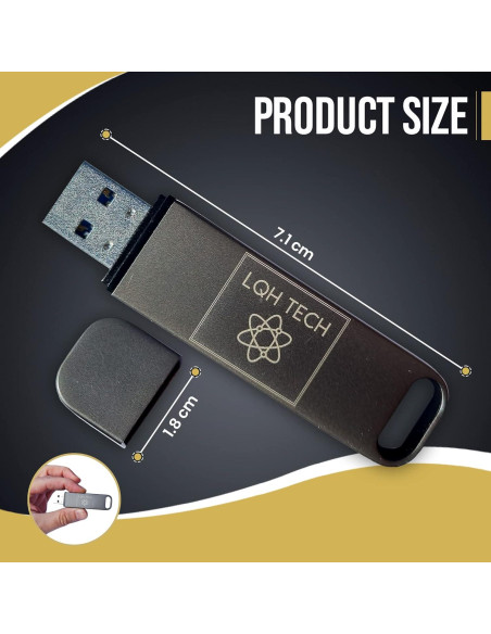 SSD Portátil 512 GB LQH TECH Edición PRO USB 3.1 Alta Velocidad SSD Portátil 512 GB LQH TECH Edición PRO USB 3.1 Alta Velocidad