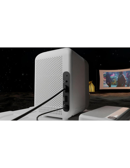 Proyector HP CC180 Portátil HD 720P con Roku y Pantalla 213 cm Proyector HP CC180 Portátil HD 720P con Roku y Pantalla 213 cm