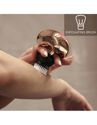 Cepillo Exfoliante para Cuerpo Skull Shaver - Compatible Pitbull