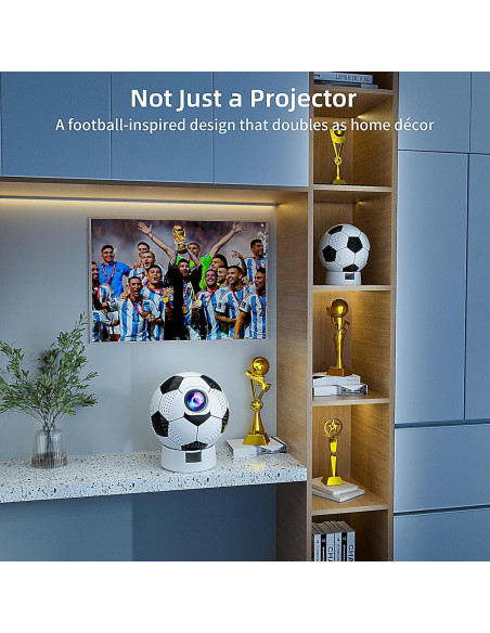 Proyector Portátil Sucetiho 4K WiFi Bluetooth Android 11 Proyector Portátil Sucetiho 4K WiFi Bluetooth Android 11