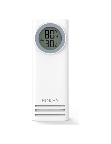 Sensor Remoto Termómetro Inalámbrico Fokey R4-F Interior Exterior Sensor Remoto Termómetro Inalámbrico Fokey R4-F Interior Exterior
