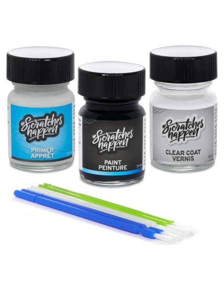 Kit de Pintura de Retoque ScratchesHappen Blanco Cumbre 45ml Kit de Pintura de Retoque ScratchesHappen Blanco Cumbre 45ml