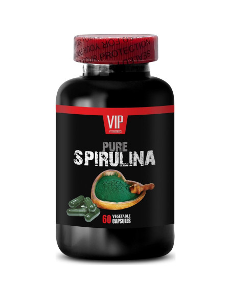 Cápsulas de Espirulina 100% Natural 85g - Suplemento Energético Cápsulas de Espirulina 100% Natural 85g - Suplemento Energético