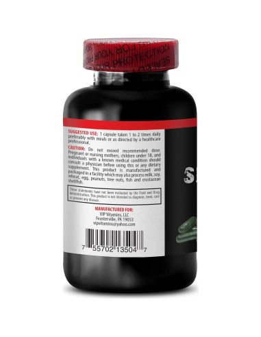 Cápsulas de Espirulina 100% Natural 85g - Suplemento Energético