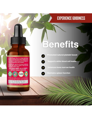 Suplemento Líquido Herbal Goodness 30ml - Aumento de Plaquetas