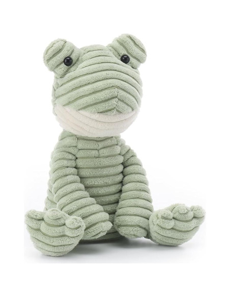 Rana de Peluche Apricot Lamb 22.86 cm Suave y Acogedora Rana de Peluche Apricot Lamb 22.86 cm Suave y Acogedora