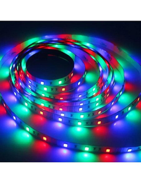 Tira LED USB RGB 5V 5M 300 LEDs SMD2835 No Impermeable Tira LED USB RGB 5V 5M 300 LEDs SMD2835 No Impermeable