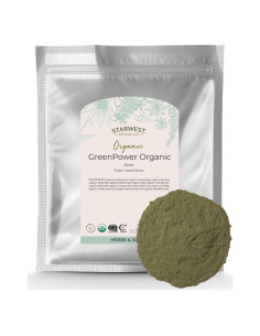 Mezcla Orgánica GreenPower Starwest Botanicals 450g - Superalimento Verde