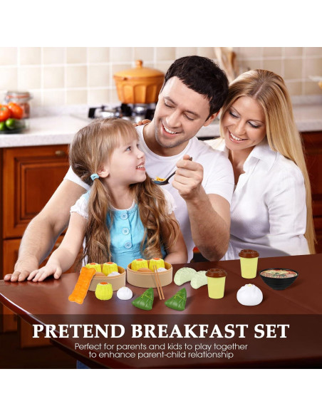 Juego de Cocina de Desayuno Chino NUOBESTY - 2 Juegos de Dim Sum Juego de Cocina de Desayuno Chino NUOBESTY - 2 Juegos de Dim Sum