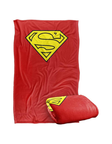 Manta Suave LOGOVISION Superman 91x147 cm Microfibra