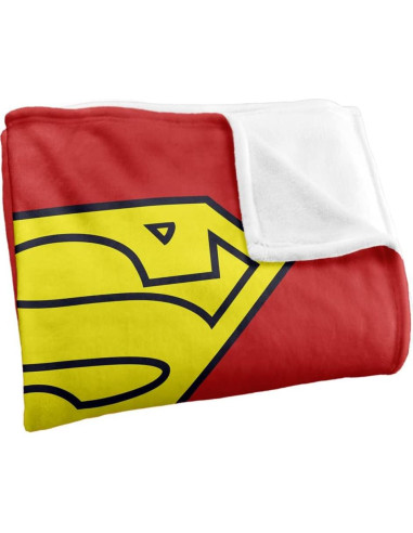 Manta Suave LOGOVISION Superman 91x147 cm Microfibra