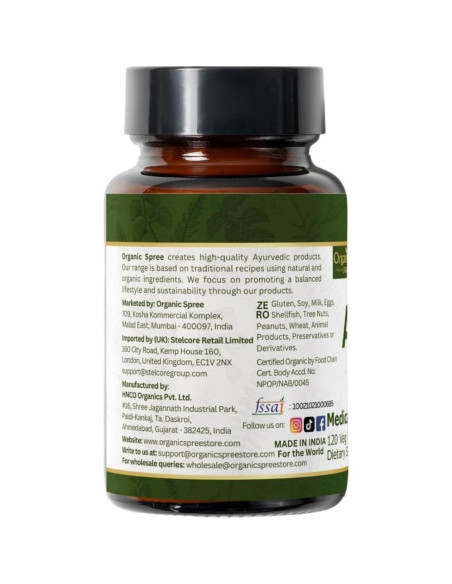 Tabletas de Alfalfa Orgánica 120 unidades - Organic Spree Tabletas de Alfalfa Orgánica 120 unidades - Organic Spree