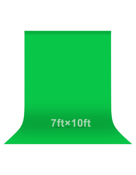 Fondo de Foto Verde EMART 2.13x3.05m Tela Chroma Key Fondo de Foto Verde EMART 2.13x3.05m Tela Chroma Key