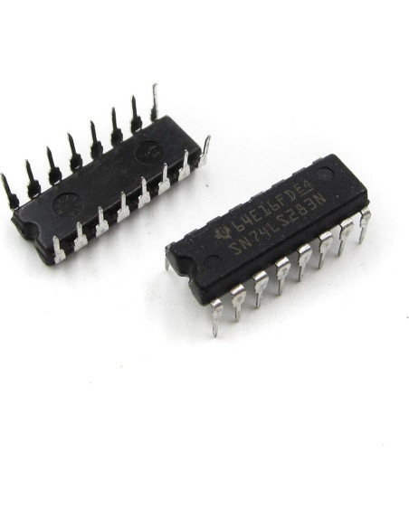 10 Piezas Circuito Integrado IC HD74LS283P DIP-16 DBParts 10 Piezas Circuito Integrado IC HD74LS283P DIP-16 DBParts