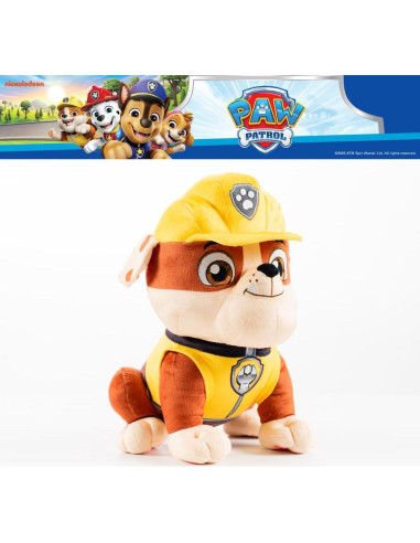 Almohada de Peluche Rubble Paw Patrol Franco 36.8x21.6 cm