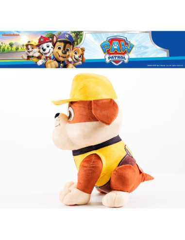 Almohada de Peluche Rubble Paw Patrol Franco 36.8x21.6 cm