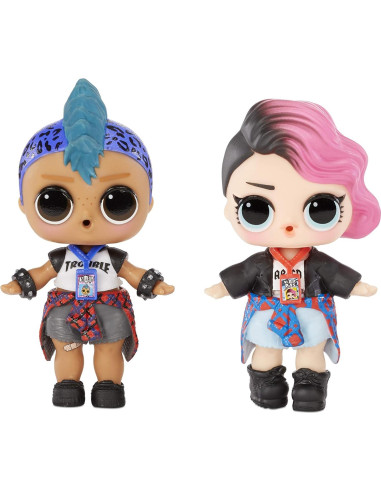 Muñeca Rocker Sweethearts BFFs LOL Surprise - 7 Sorpresas