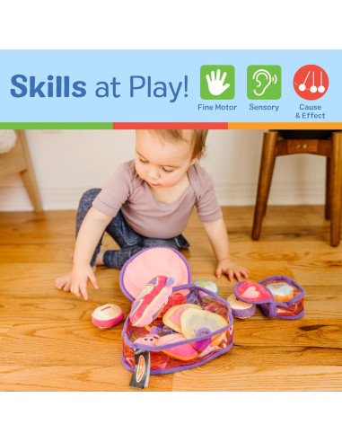 Juego de Rellenar y Derramar Melissa & Doug con Bolsa Suave