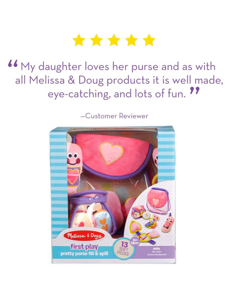 Juego de Rellenar y Derramar Melissa & Doug con Bolsa Suave Juego de Rellenar y Derramar Melissa & Doug con Bolsa Suave