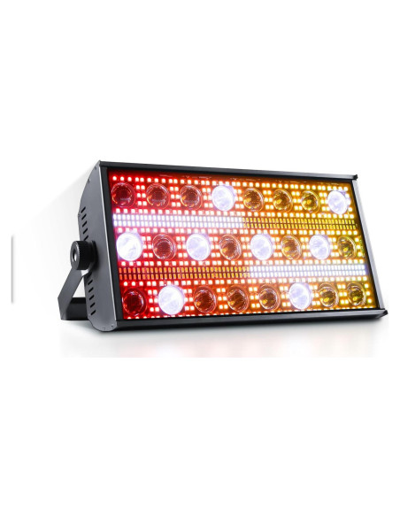 Barra de Luz Estroboscópica LED XFALIGHTS 300W RGBW DMX Barra de Luz Estroboscópica LED XFALIGHTS 300W RGBW DMX