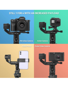 Gimbal Estabilizador FeiyuTech Scorp Mini 3 Ejes para Cámaras 2