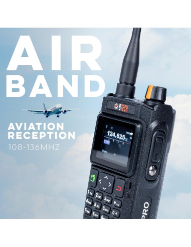 Radio Bidireccional BTECH UV-PRO VHF/UHF IP67 Bluetooth GPS